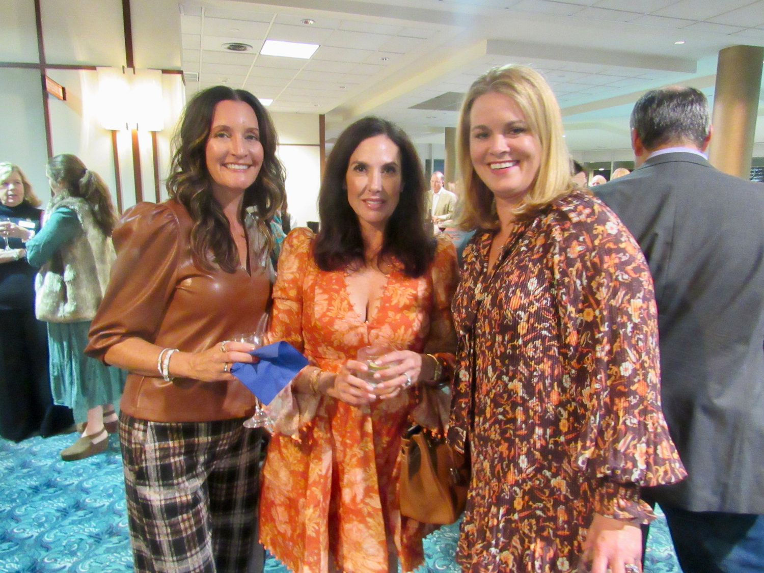 Francine Shell, Jennifer Brown and Molly Curry